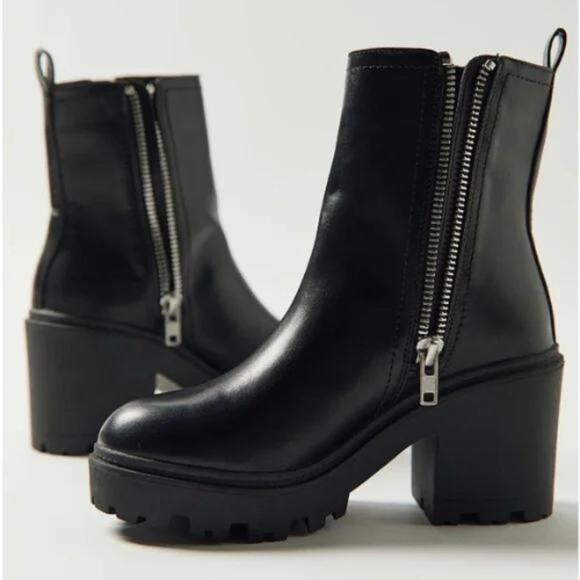 URBAN OUTFITTERS UO Zip Up Boot In Black, 9, NIB! - Picture 7 of 9